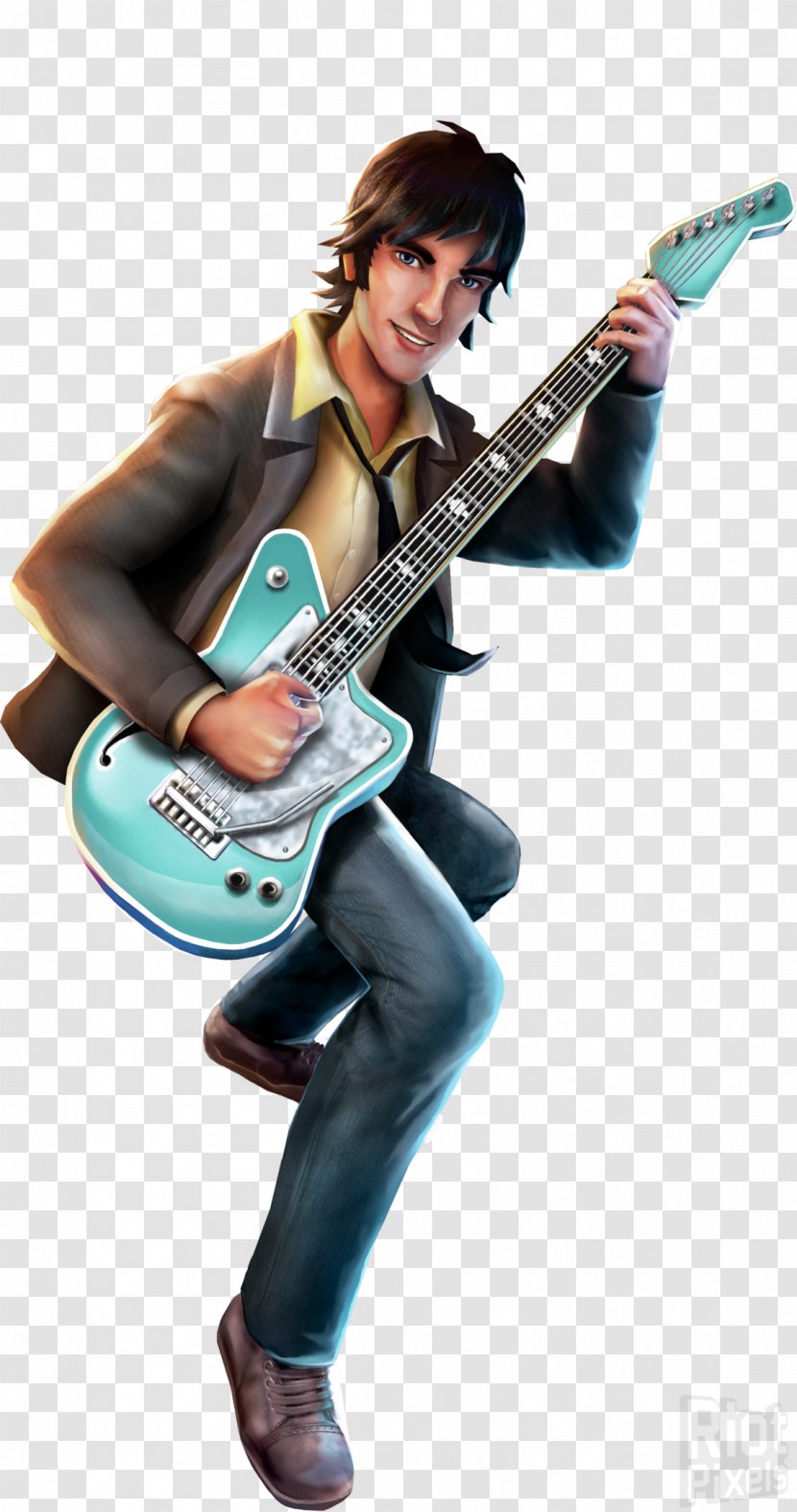 Bass Guitar Hero On Tour: Modern Hits Hero: Tour Series Microphone Electric - Silhouette Transparent PNG