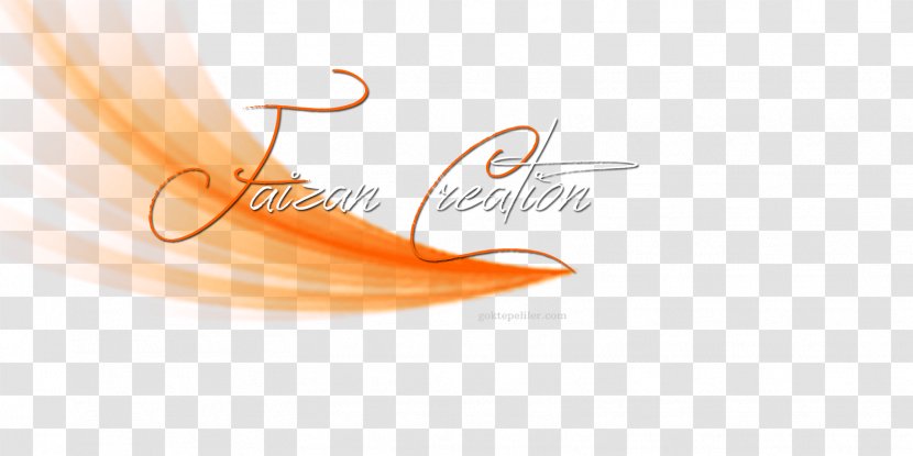 Logo Graphic Designer Font - Followon - Orange Transparent PNG