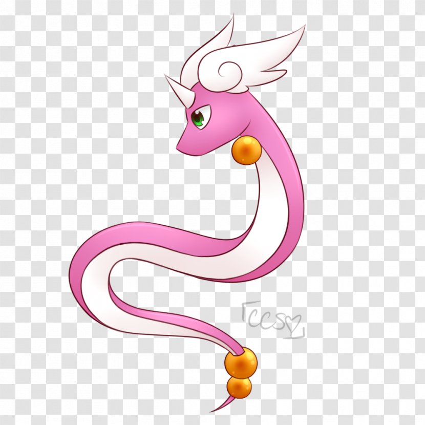 Cartoon Pink M Organism Clip Art - Artwork - Dragon Cat Transparent PNG