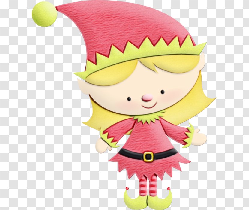 Christmas Elf - Cartoon - Happy Fictional Character Transparent PNG