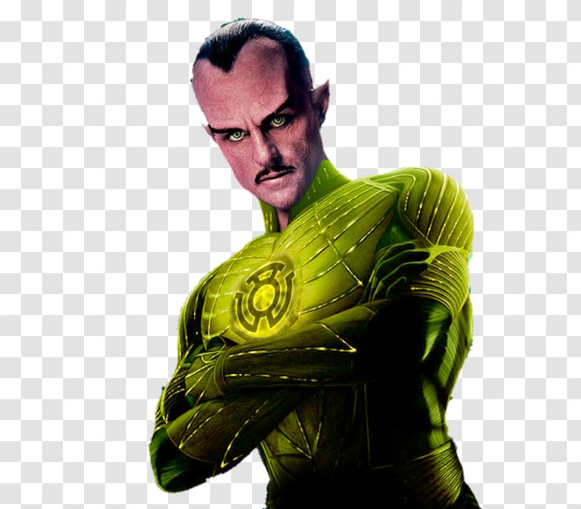 Mark Strong Sinestro Green Lantern Batman Flash - Superhero Transparent PNG