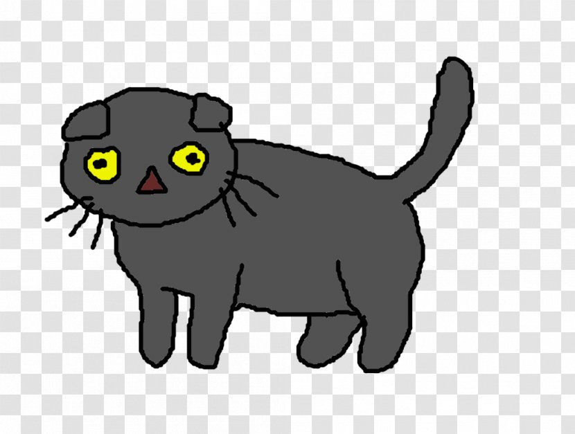 Whiskers Kitten Black Cat Domestic Short-haired Canidae - Hair Transparent PNG