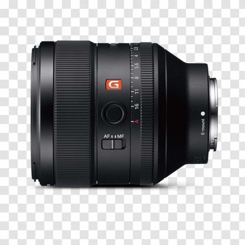 Sony FE 85mm F1.4 GM α Carl Zeiss Planar T* F/1.4 ZA Corporation Camera Lens - Emount Transparent PNG