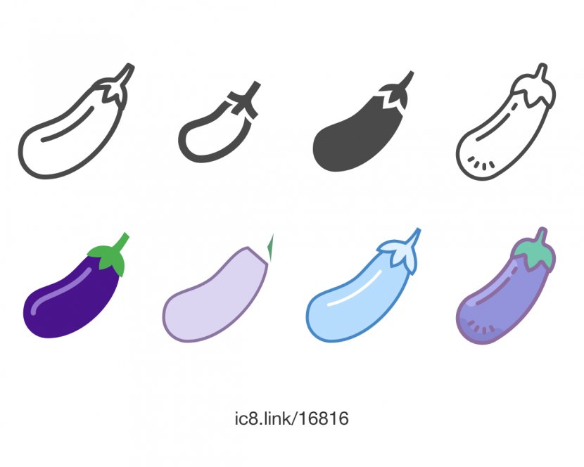 Download Font - Sort - Eggplant Transparent PNG