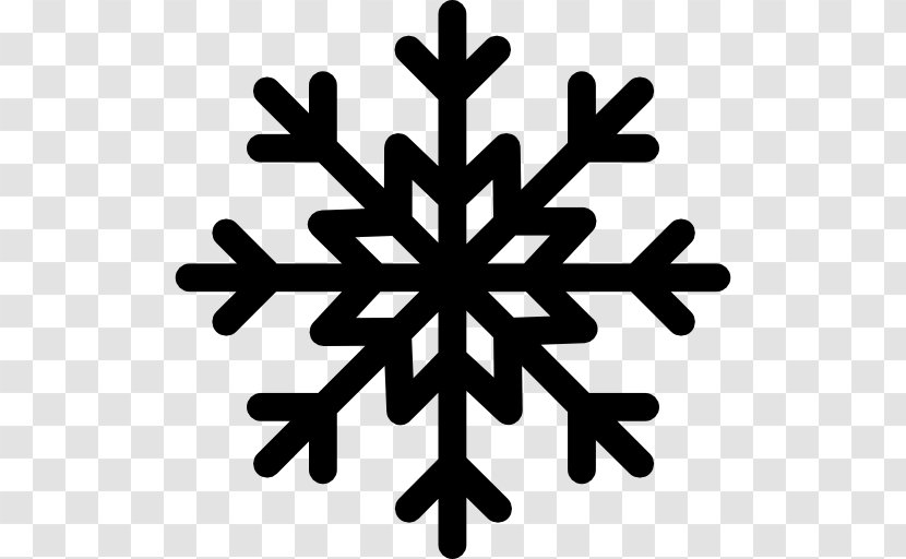 Snowflake Shape - Tree - Snow Icon Transparent PNG