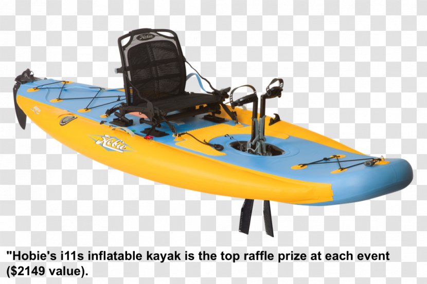 Kayak Fishing Hobie Cat Boat Inflatable - Recreational - Big Bass Transparent PNG