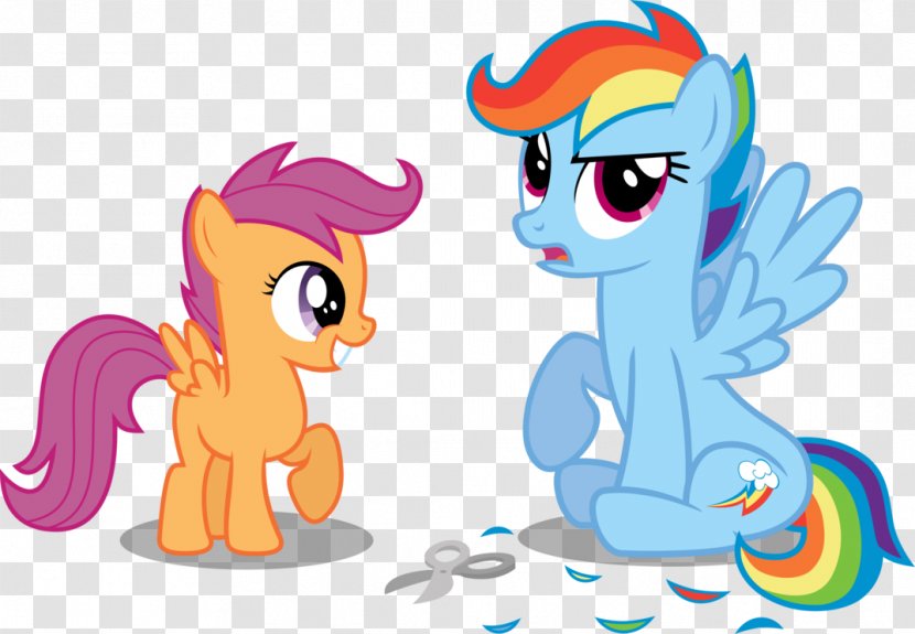 Pony Scootaloo Rainbow Dash Fluttershy - Horse - мой маленький пони Transparent PNG