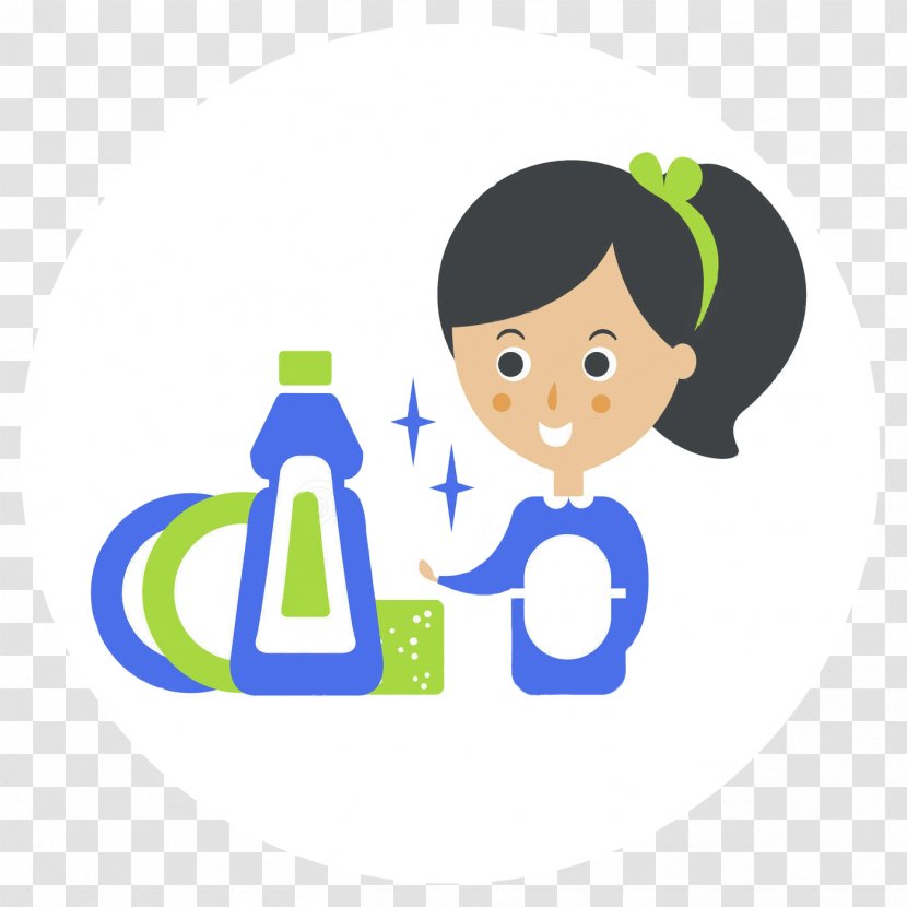 Maid Service Laundry Cleaner Cleaning - Ironing - Clean Dishes Transparent PNG