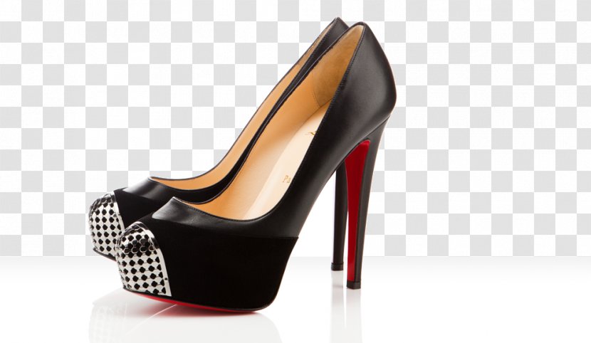 Court Shoe Suede High-heeled Footwear Leather - Dress - Louboutin Transparent PNG