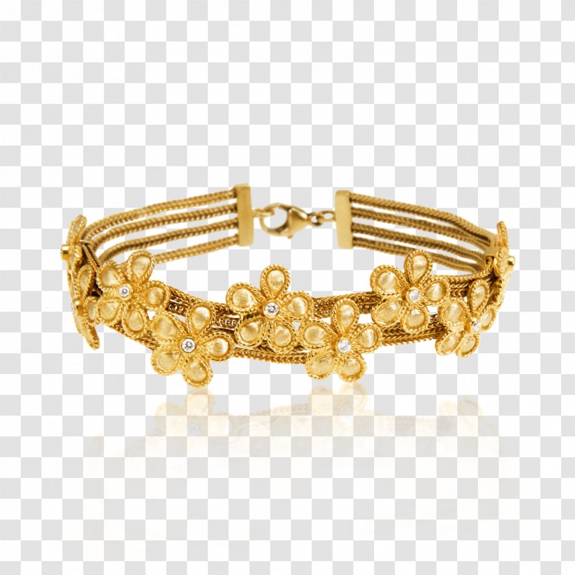 Bracelet Earring Jewellery Gold - Colored - Daisy Flower Ring Jewelry Transparent PNG