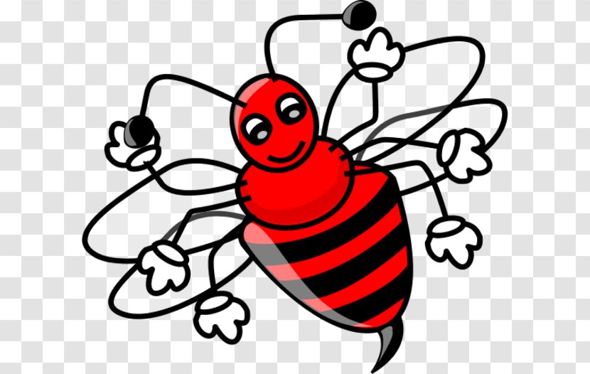 Honey Bee Clip Art - Queen Transparent PNG