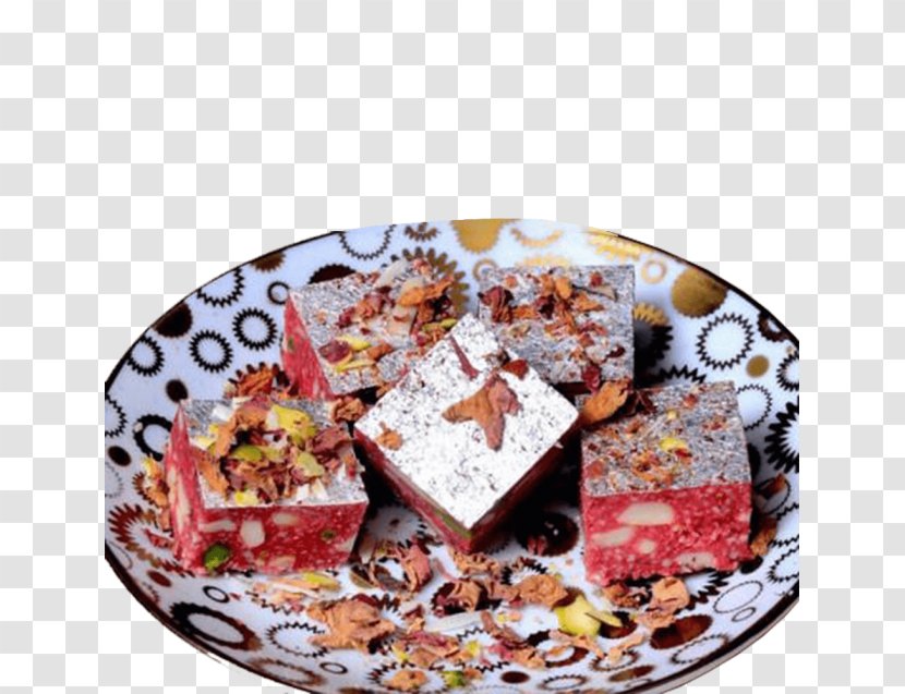 Gajak Dish Dessert Turkish Delight Cake - Cuisine Transparent PNG