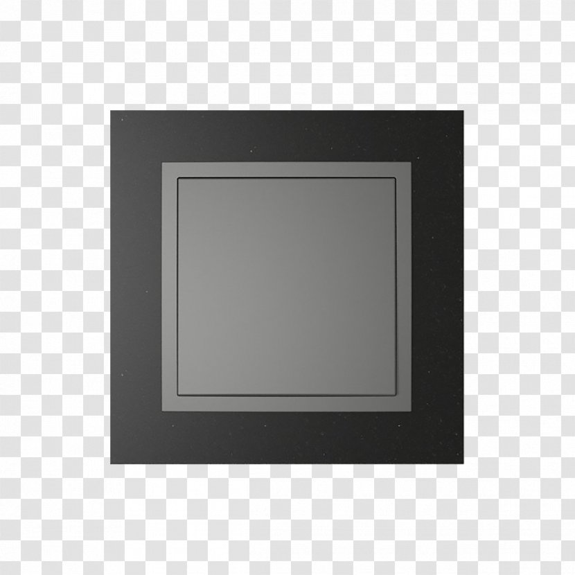 Glass Picture Frames Black Grey Rectangle Transparent PNG