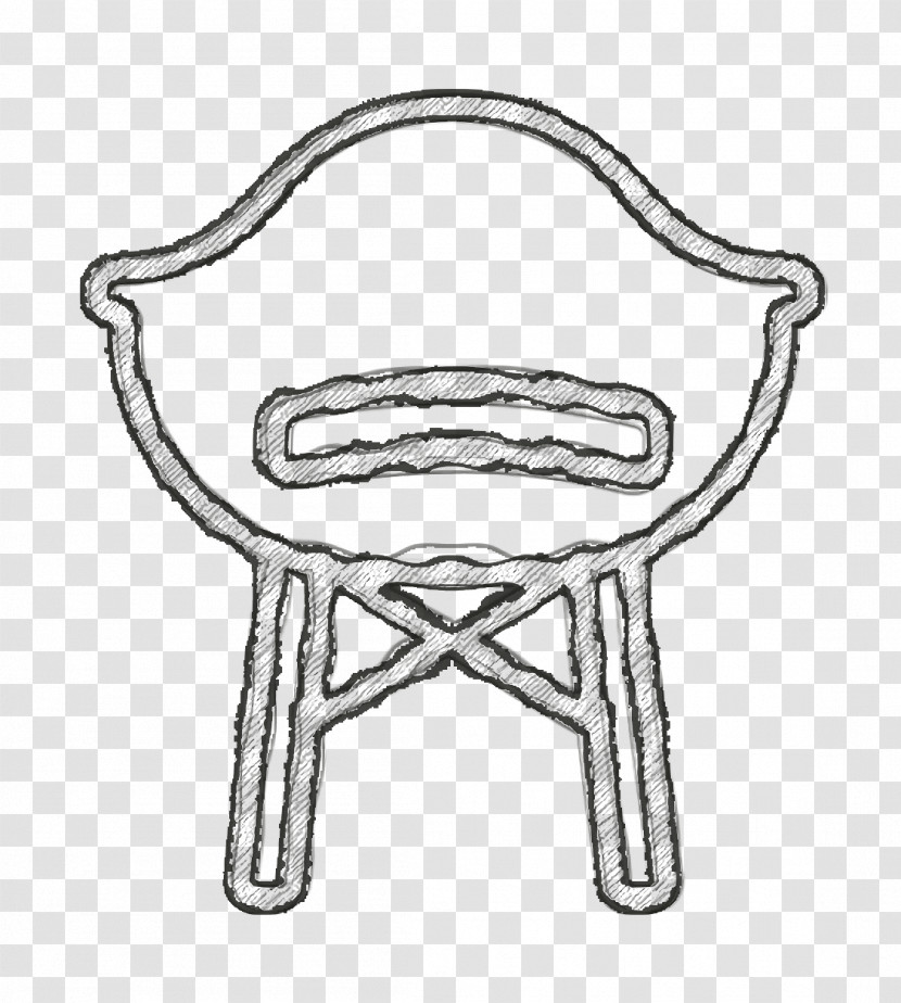 Chair Icon Household Set Icon Transparent PNG