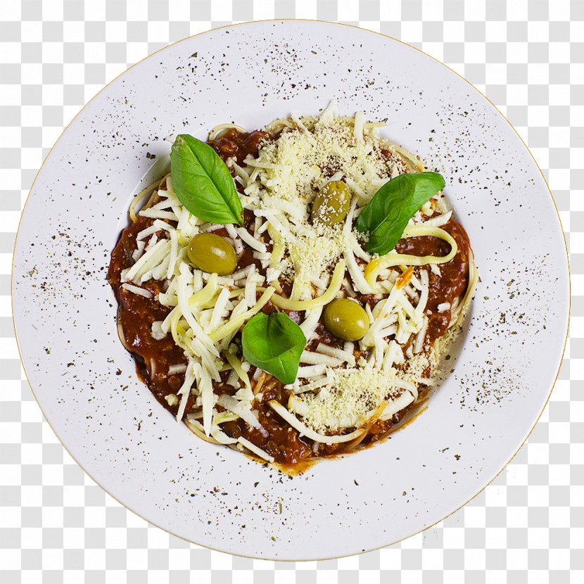 Spaghetti Vegetarian Cuisine Recipe Dish Food Transparent PNG