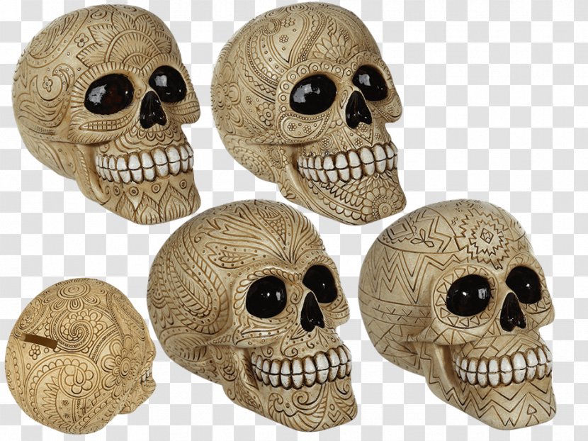 Skull And Crossbones Piggy Bank Totenkopf Tirelire - Goods Transparent PNG