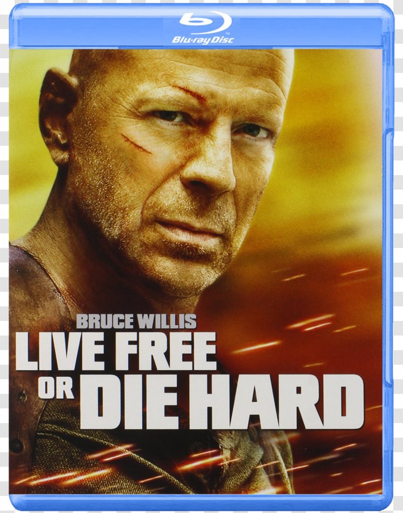 Bruce Willis Live Free Or Die Hard John McClane Blu-ray Disc Ultra HD - Justin Long - Dvd Transparent PNG