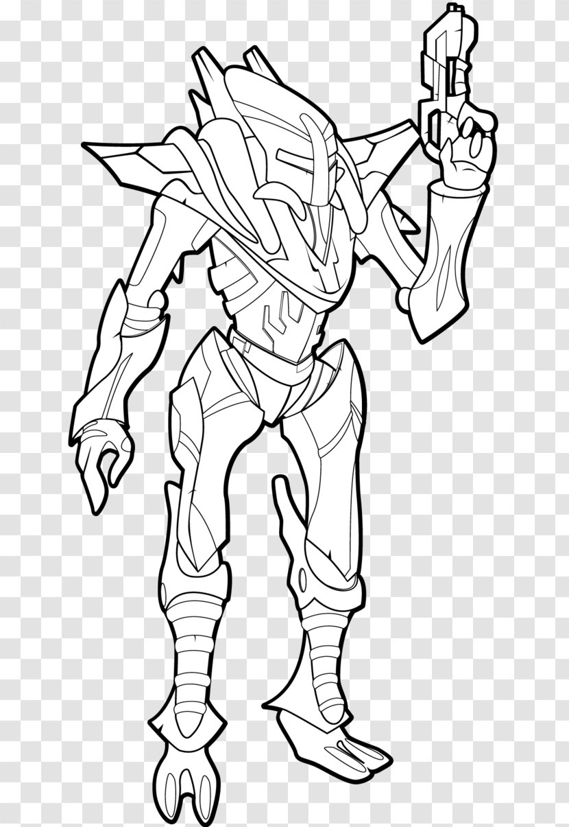 Bounty Hunter Drawing Art Metroid Prime Samus Aran - Vector Transparent PNG
