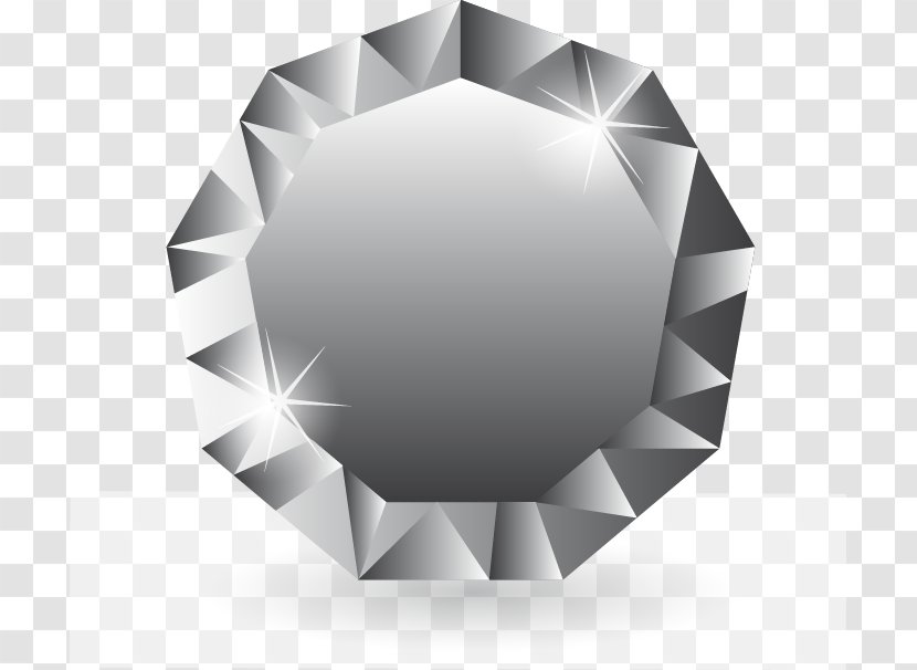 Diamond Gemstone Download - Geometric Shape - Colorful Crystal Elemental Vector Material Transparent PNG