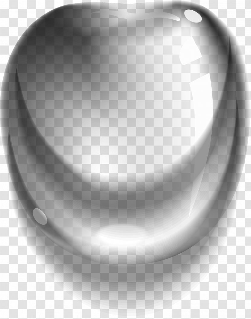 Drop Grey Liquid Black And White - Gray Simple Water Droplets Transparent PNG