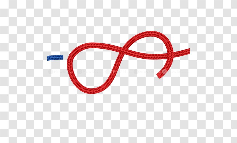 Knot Rope USMLE Step 3 Flemish Bend 1 - Red Transparent PNG