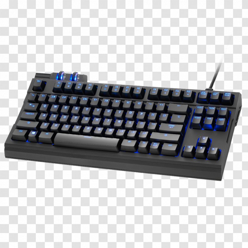 Computer Keyboard Mouse Gaming Keypad Cherry Keycap - Input Device Transparent PNG