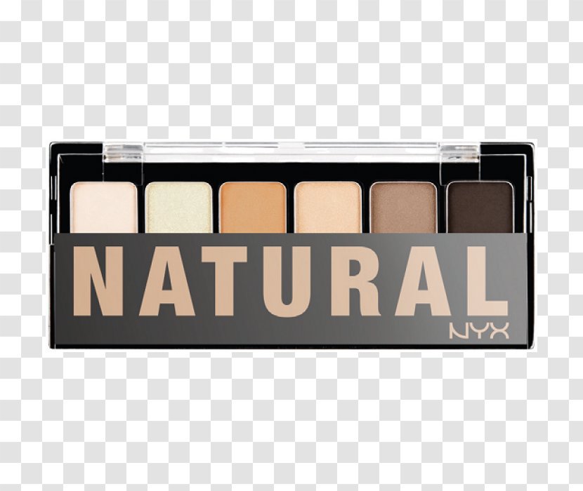 NYX The Natural Shadow Palette Ultimate Cosmetics Eye - Nyx Glitter Cream Pallete - Wax Foundation Transparent PNG