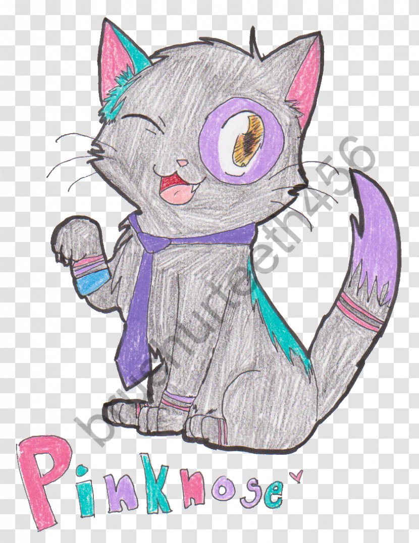 Kitten Whiskers Cat Clip Art - Tree Transparent PNG