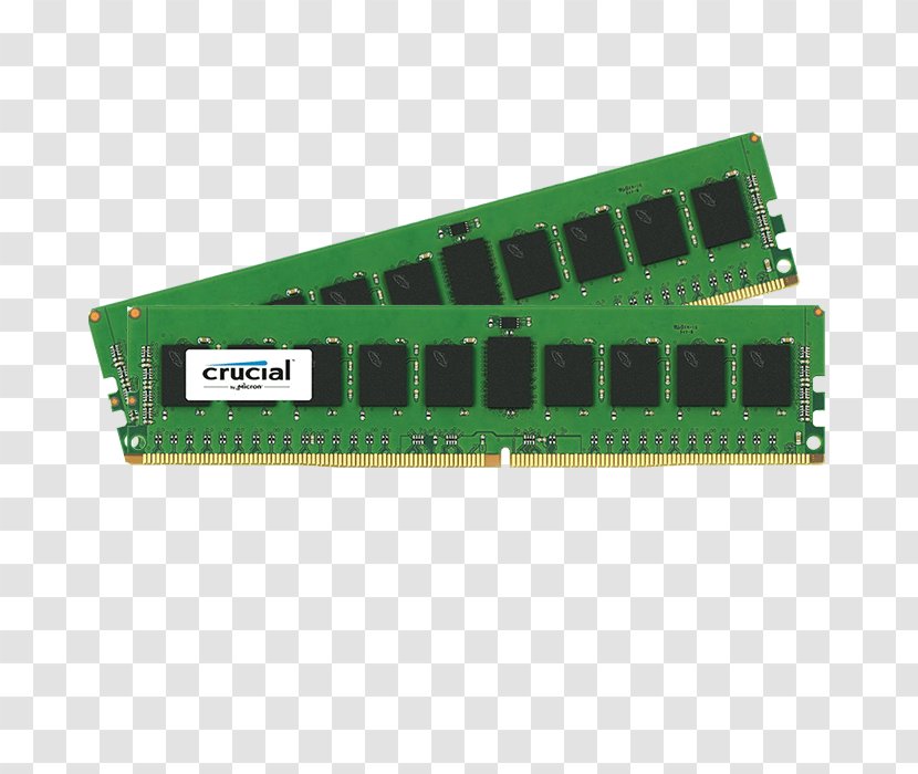 DDR4 SDRAM Registered Memory DIMM ECC Computer - Kingston Technology - Io Card Transparent PNG