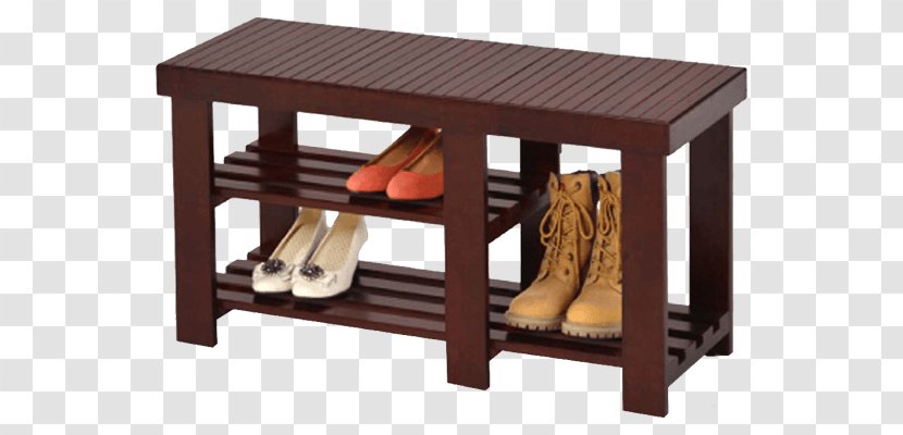 Shoe Bench Chair Footwear Furniture - Shelves Transparent PNG