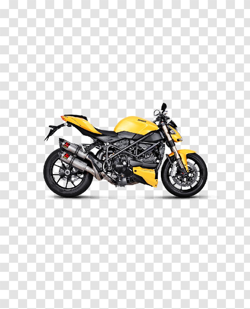 Exhaust System Car Motorcycle Akrapovič Ducati Streetfighter Transparent PNG