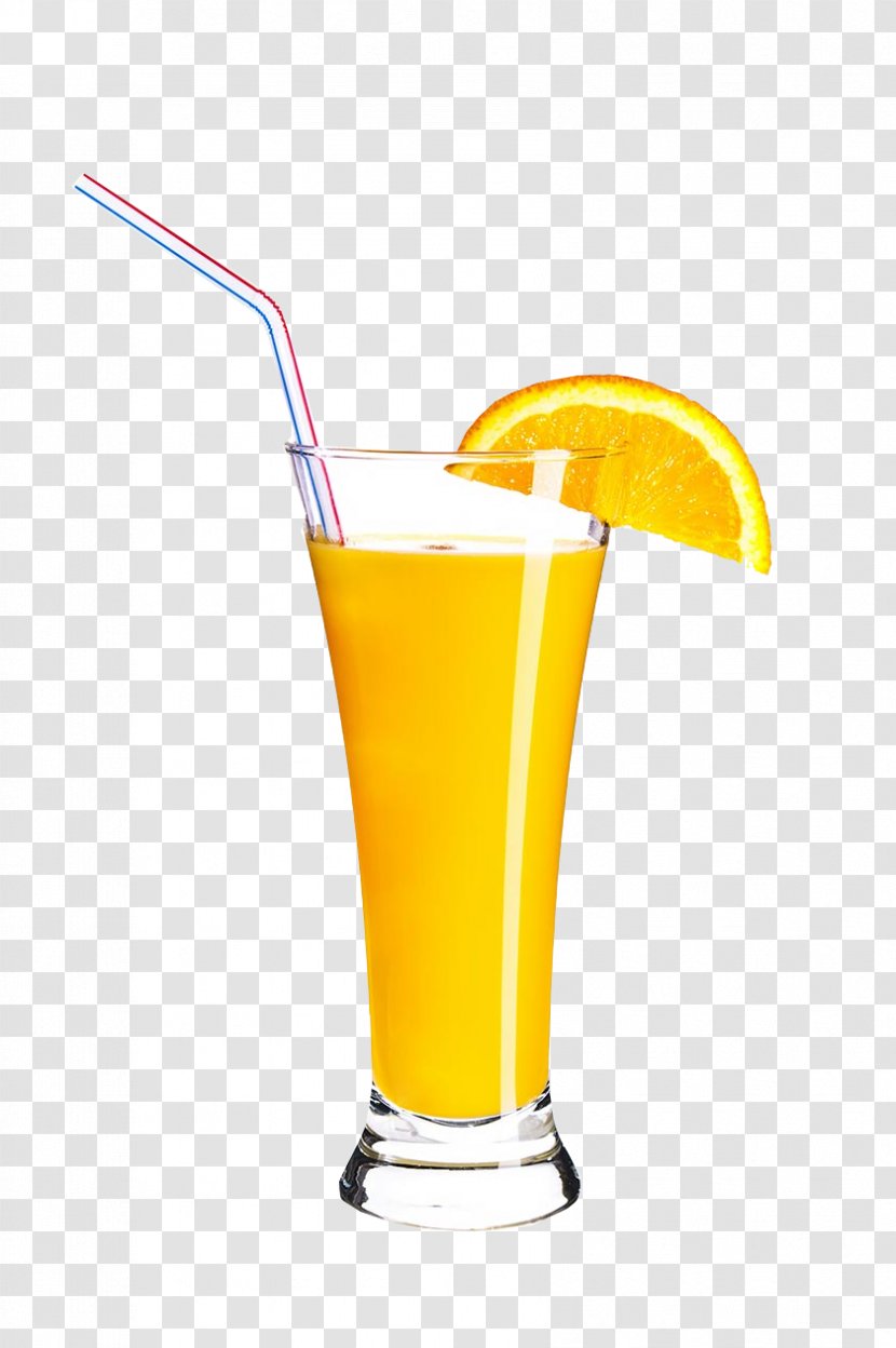 Orange Juice Lemon Drink - Glass Transparent PNG