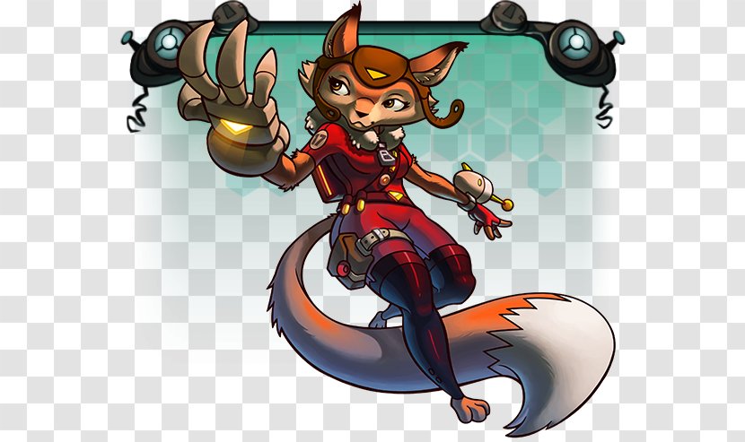 Awesomenauts Multiplayer Online Battle Arena Character 0 - 2012 - Characters Transparent PNG