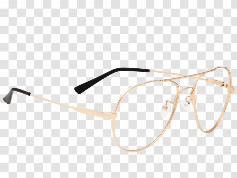 Aviator Sunglasses Goggles Metal - Glasses Transparent PNG