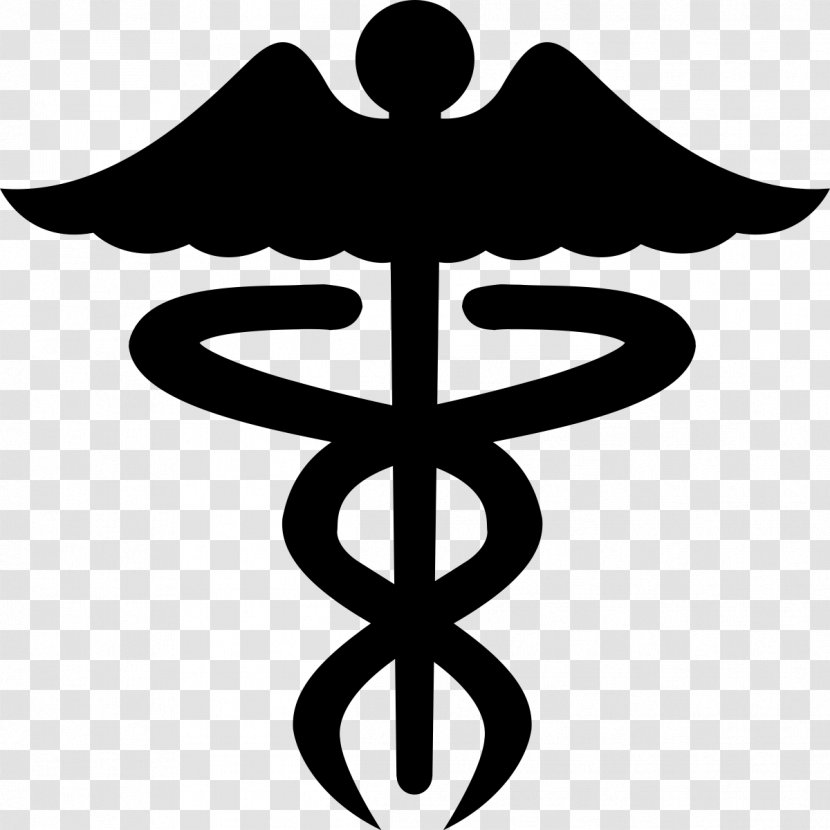 Staff Of Hermes Caduceus As A Symbol Medicine Rod Asclepius - Cross - Health Transparent PNG