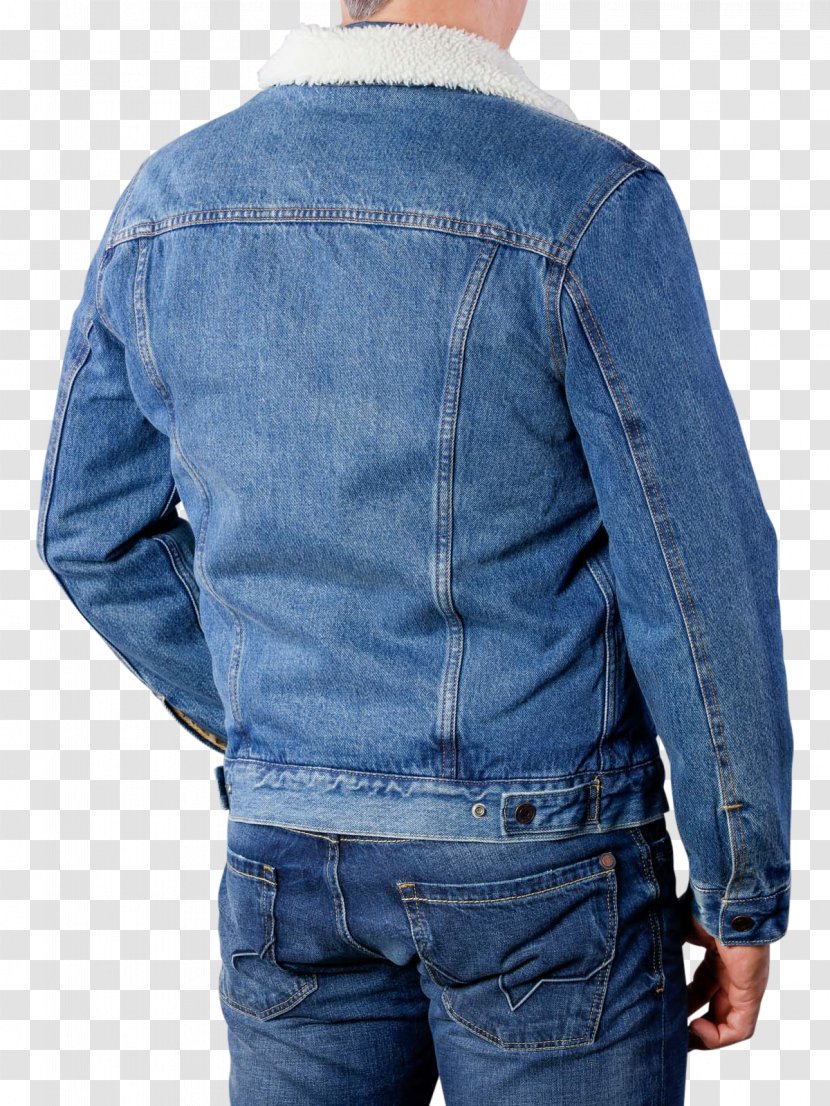 Denim Jacket Textile - Levis Transparent PNG