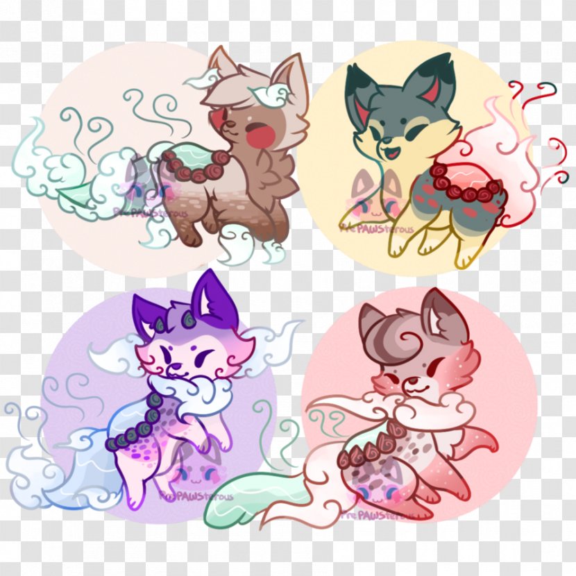 Kitten Whiskers Cat Art - Watercolor - Fire Fox Transparent PNG