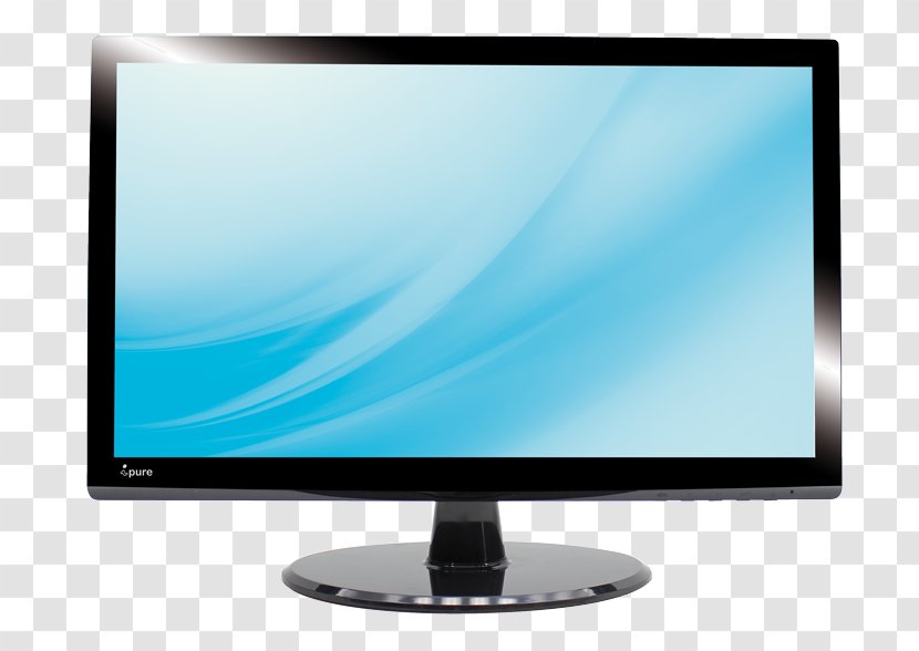 LED-backlit LCD Computer Monitors Television Set Liquid-crystal Display - Monitor - Moniter Transparent PNG