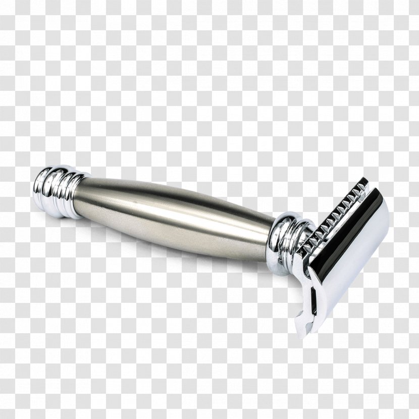 Merkur Safety Razor Shaving Barber - Stainless Steel Transparent PNG