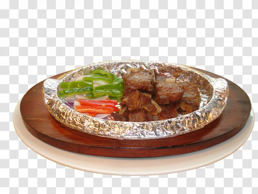 Spare Ribs Chinese Cuisine Meat Food - Iron Transparent PNG