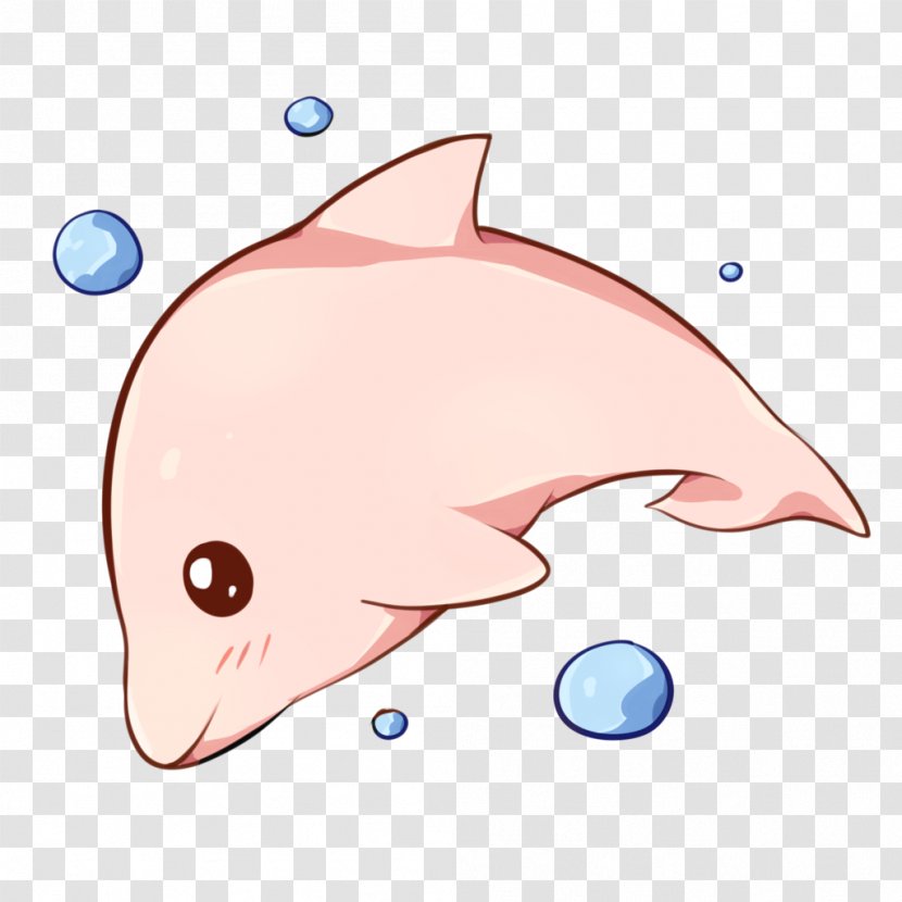 Dolphin Kavaii Marine Mammal Clip Art - Frame Transparent PNG