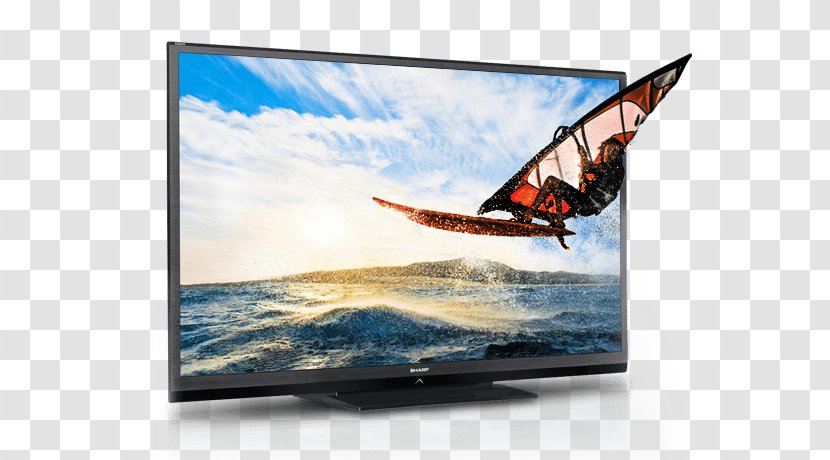 LED-backlit LCD High-definition Television 1080p 3D - Technology - Tv Smart Transparent PNG