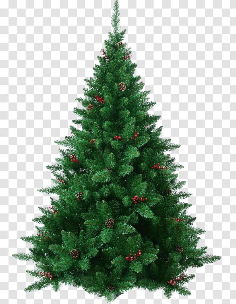 Fraser Fir Artificial Christmas Tree - Polyvinyl Chloride - Pine Transparent PNG