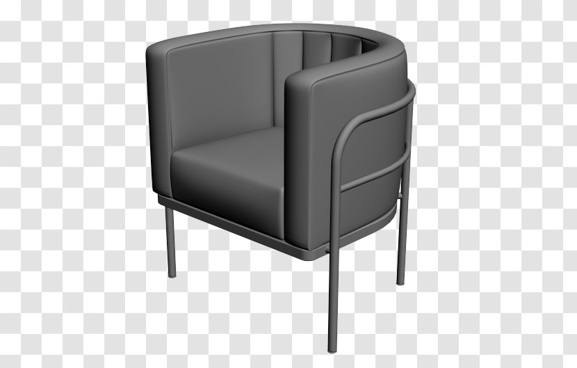 Club Chair Armrest - Furniture - Leather Transparent PNG