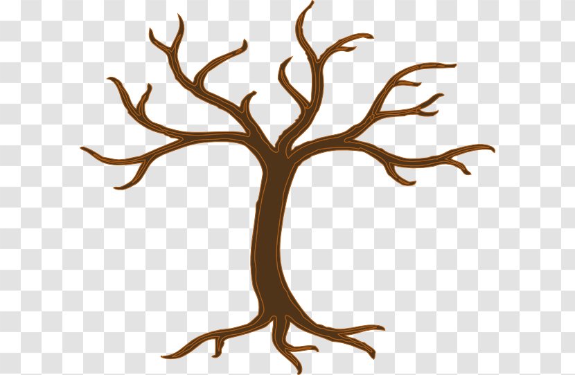 Clip Art Tree Free Content Openclipart Branch - Antler - Katmai Bear Family Transparent PNG