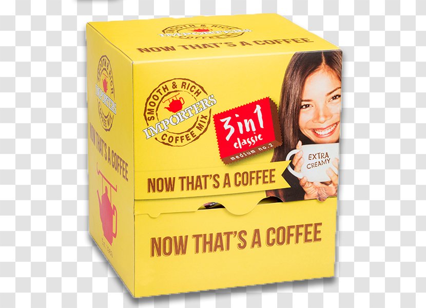 Sachet Flavor Coffee Box Carton Transparent PNG