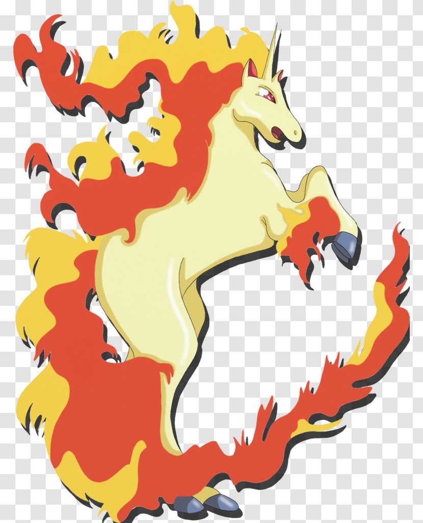 Rapidash Pokémon Sun And Moon Crystal - Pok%c3%a9mon Transparent PNG