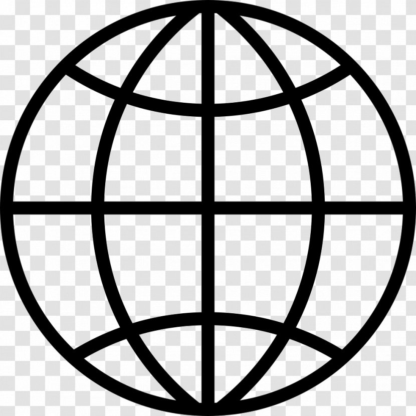 World Icon - Monochrome Photography - Area Transparent PNG