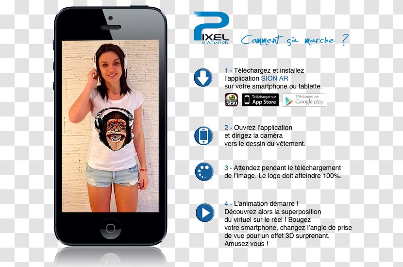 T-shirt Augmented Reality Smartphone Droid - Gadget Transparent PNG