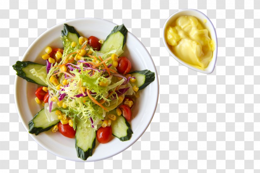 Meal Calorie Food Vegetarianism Weight Loss - Dish - Salad Transparent PNG